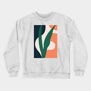 Abstract Mid Century, Scandinavian Print Crewneck Sweatshirt